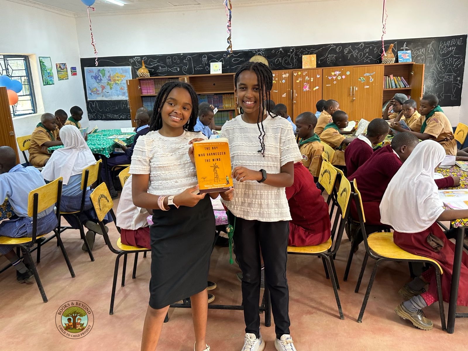 Books & Beyond launch day — library