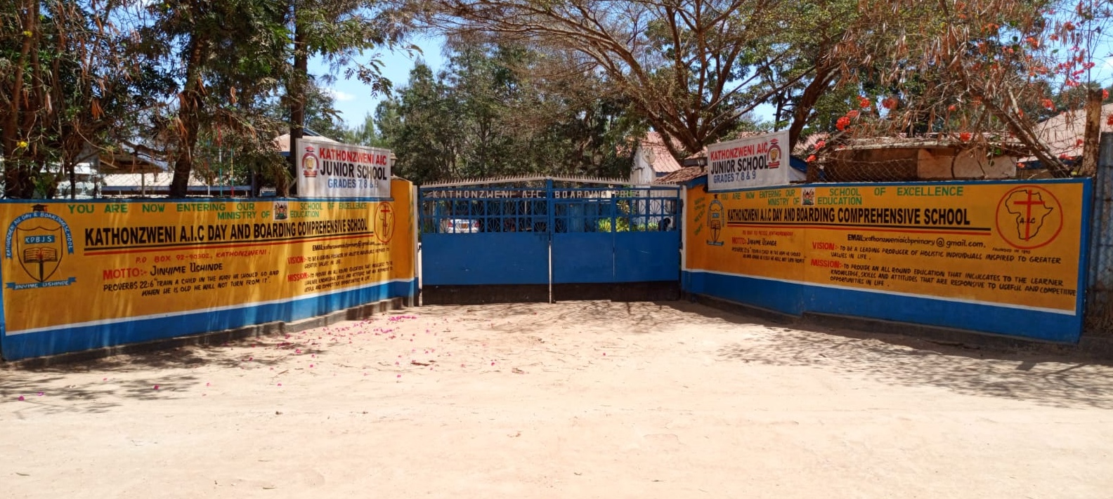 Getting to Kathonzweni AIC Primary School