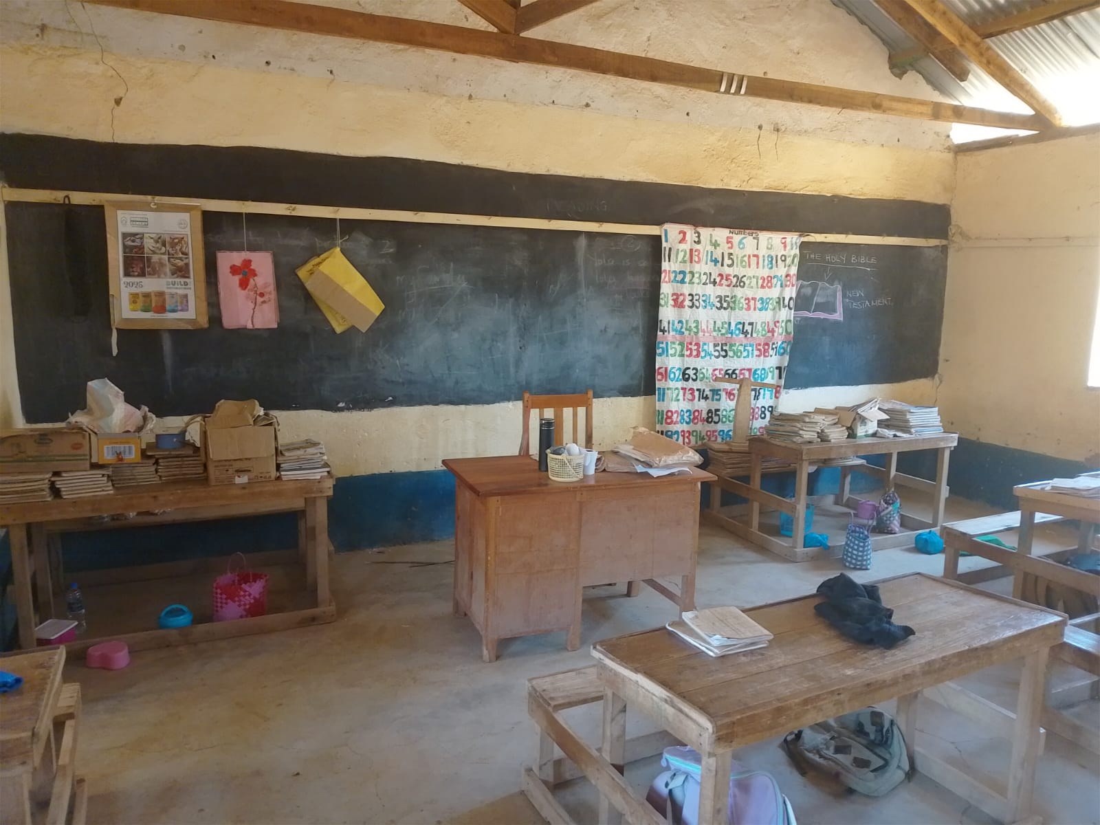 Classroom earmarked for the library