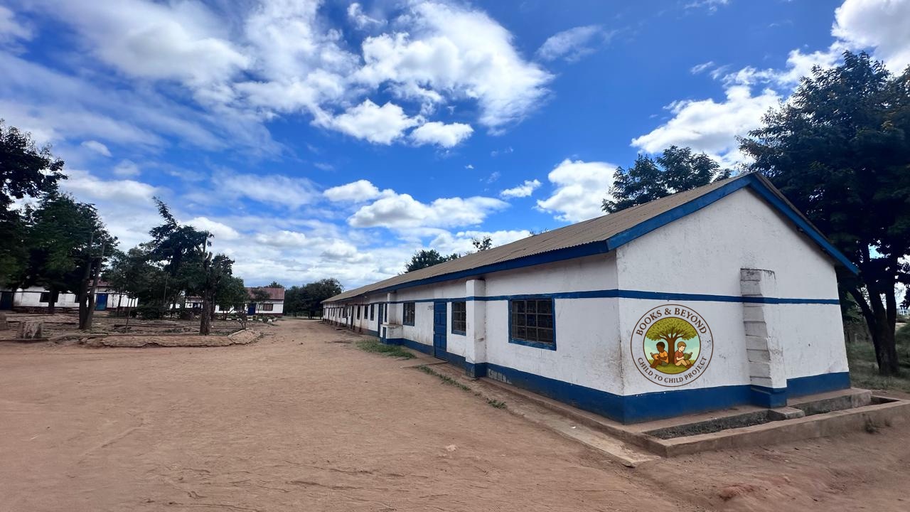 A wide view of HGM Kathonzweni Primary School's grounds