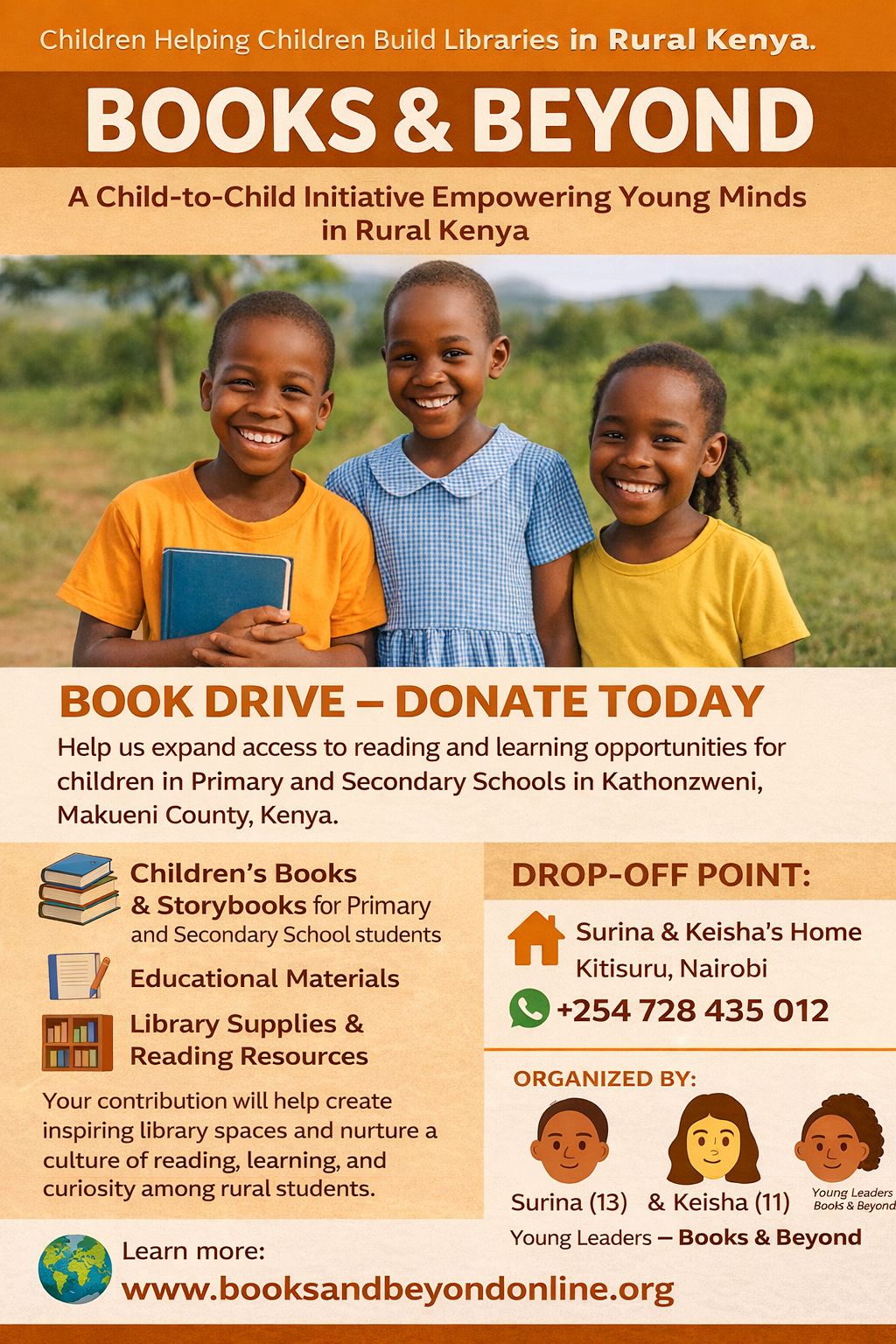 Children Helping Children — Book Drive 2026